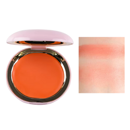 GlowliNatural Flush – Dúo Cremoso para Labios y Mejillas